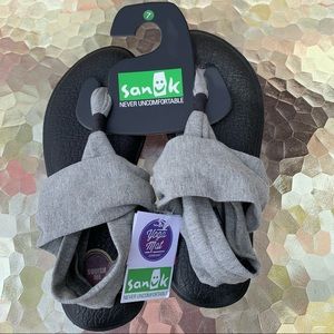 Sanuk Yoga Sling 2 Yoga Mat Sandals Size 7 NWT!